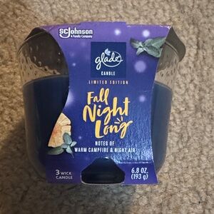 Glade Limited Edition Deep Blue Candle